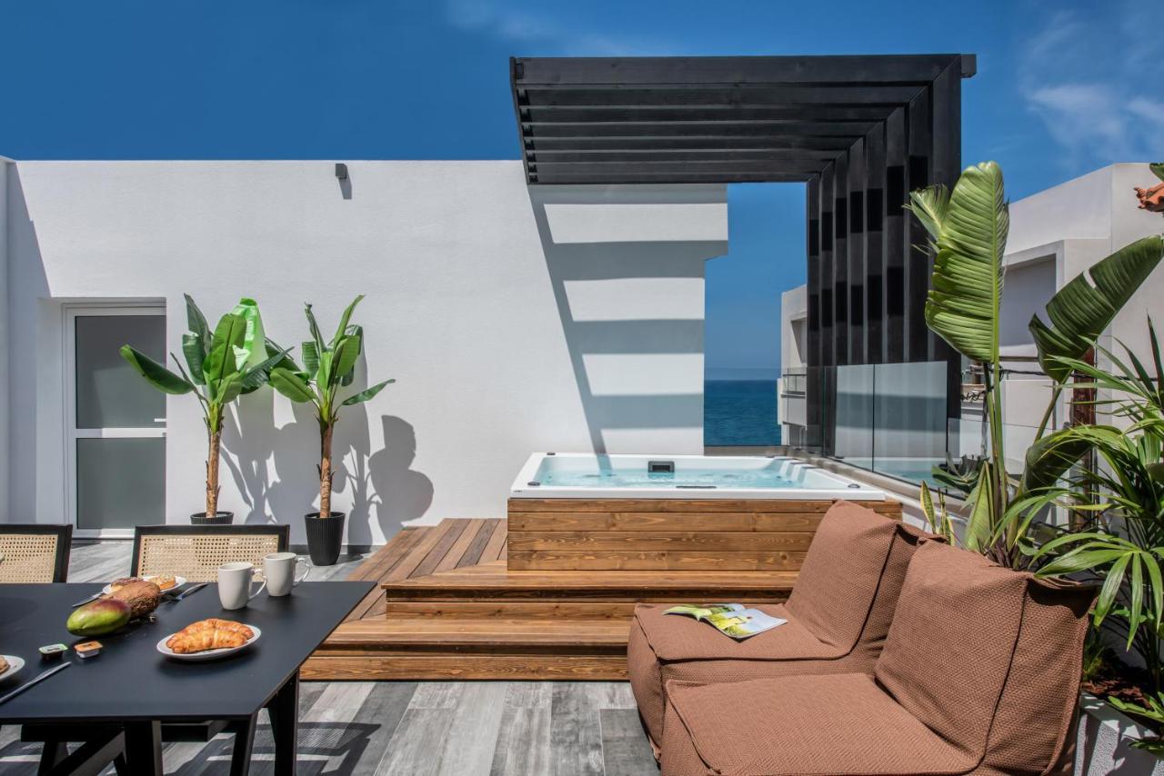 Maison Aqua Suite With Private Mini Pool Jacuzzi Hersonissos  Exteriér fotografie
